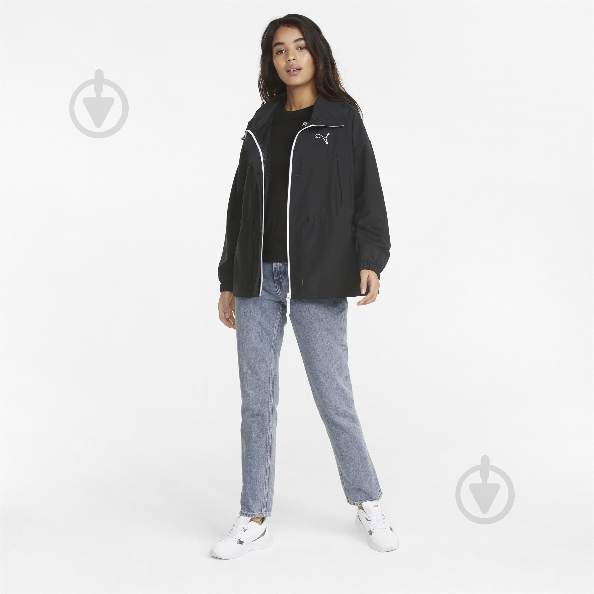 Ветровка женская Puma HER JACKET PUMA BLACK 84748801 р.L черная - фото 5