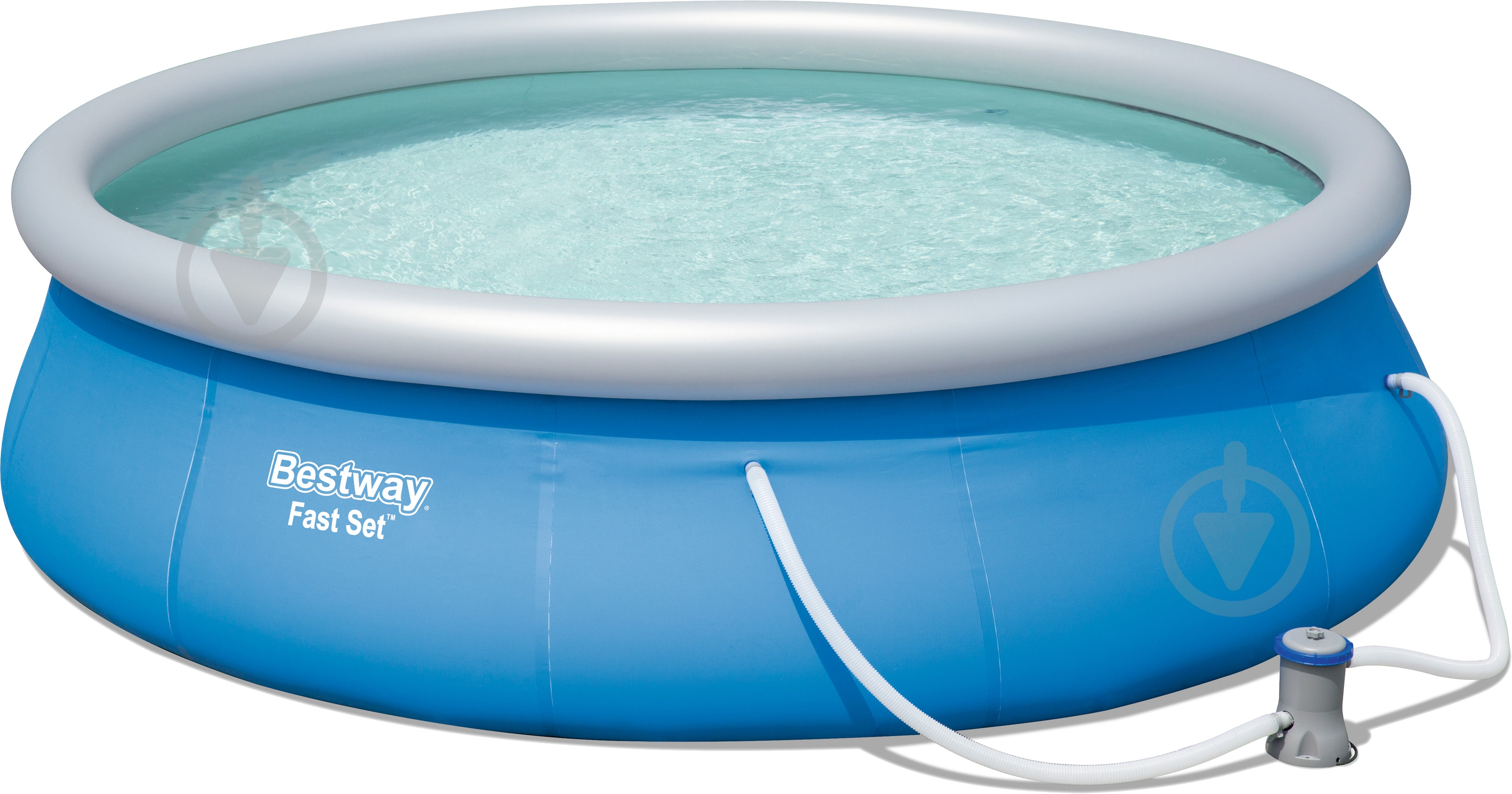 Бассейн надувной Bestway Fast Set 396х84 см 57321 - фото 1 Бассейн надувной Bestway Fast Set 396х84 см 57321 - фото 1