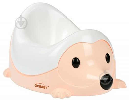 Горшок детский QCBABY Ежик QC9903 зеленый - фото 3