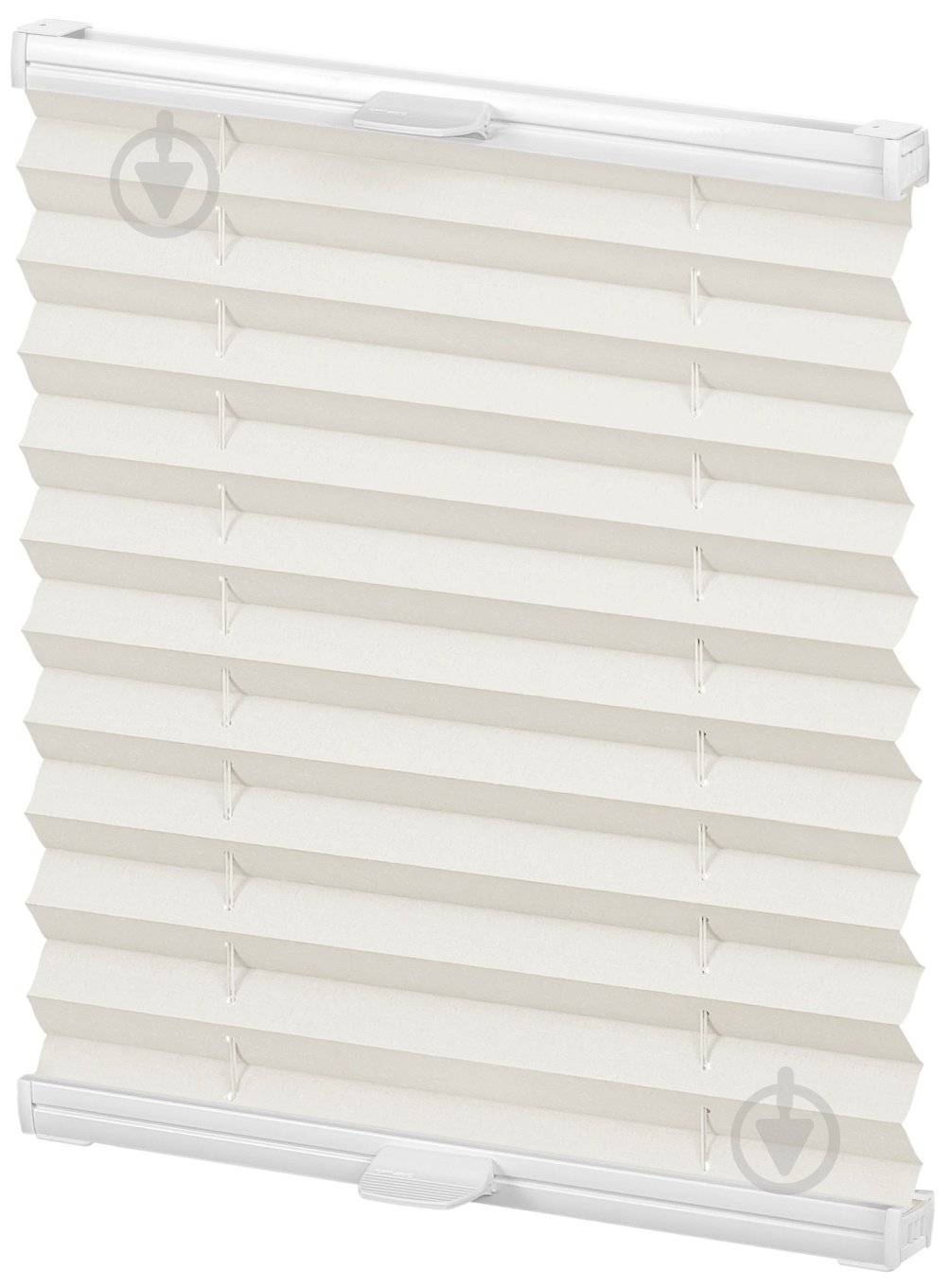 Штора-плиссе Rollotex ткань DUO ECORO 122х60 см Ванильный - фото 1