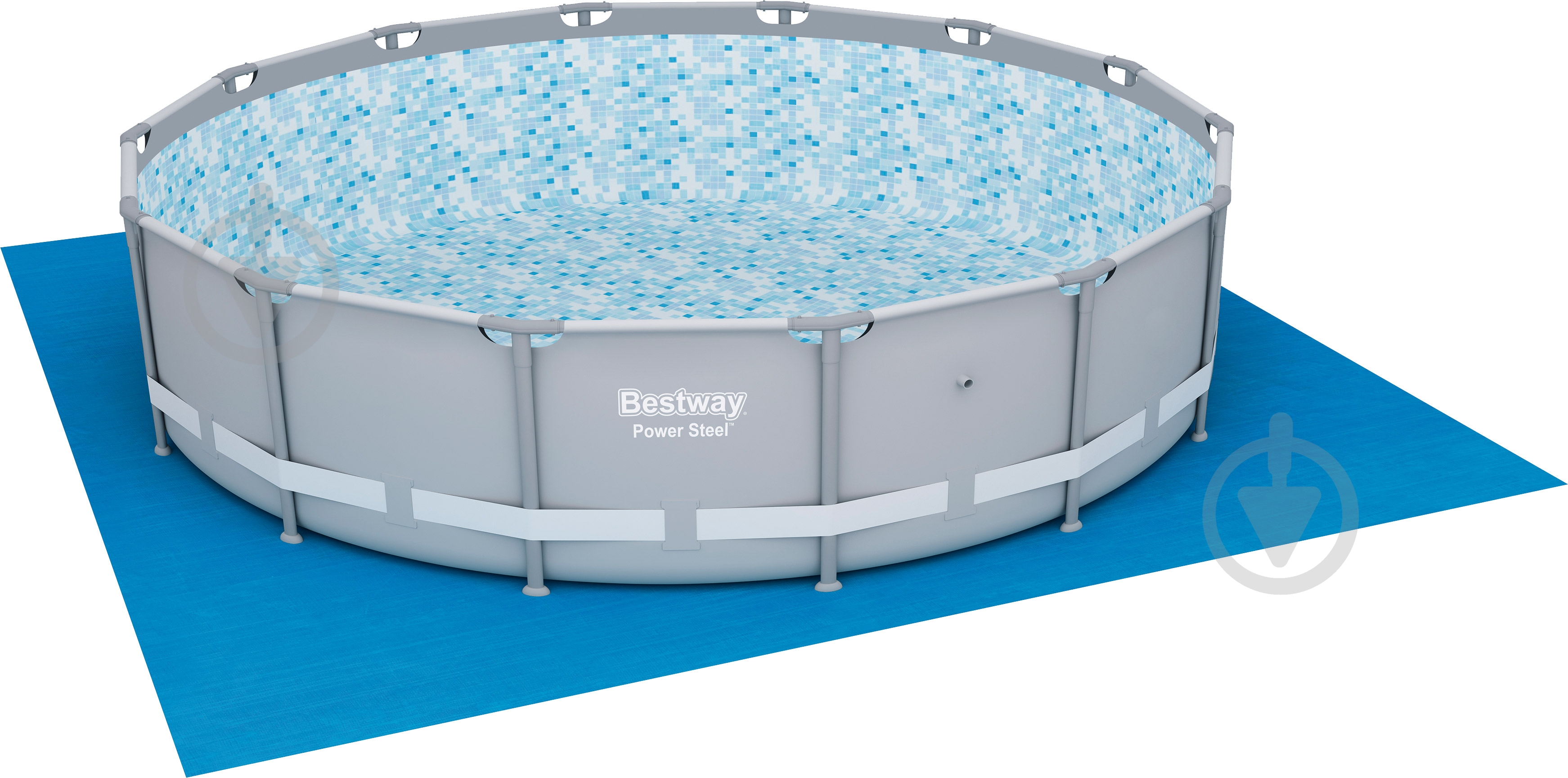 Бассейн каркасный Bestway 427х107 см 13030 л 56641 - фото 2