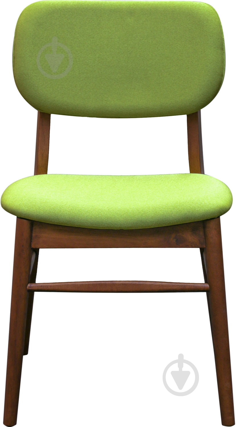 Стул обеденный Corona орех/зеленый - фото 2