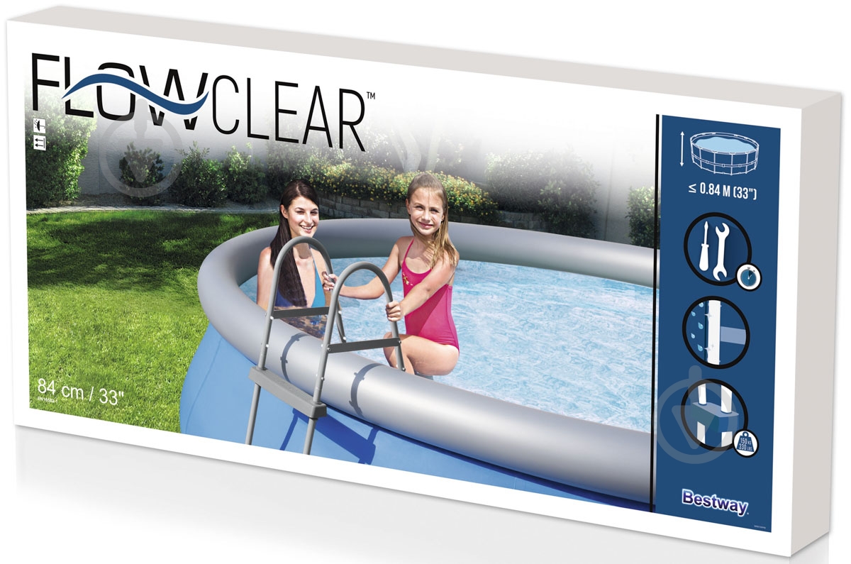 Лестница Bestway 84 см - фото 8