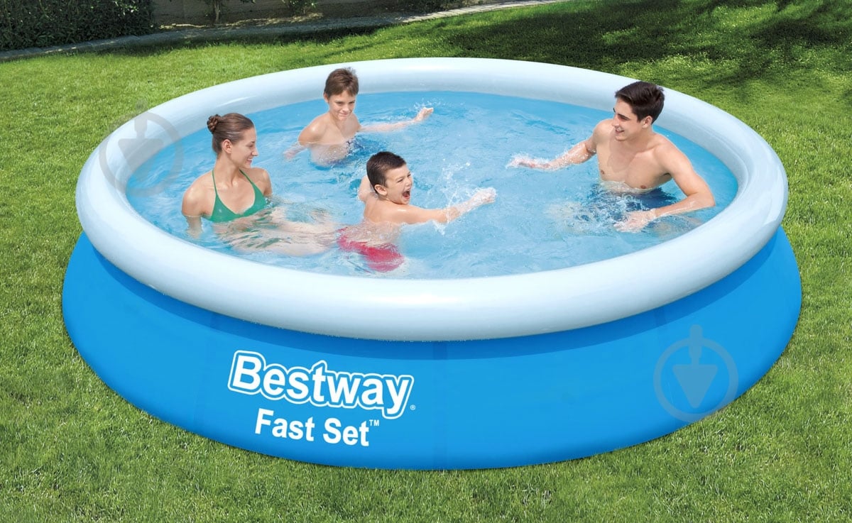 Басейн надувний Bestway 366х76 см 57274 - фото 4