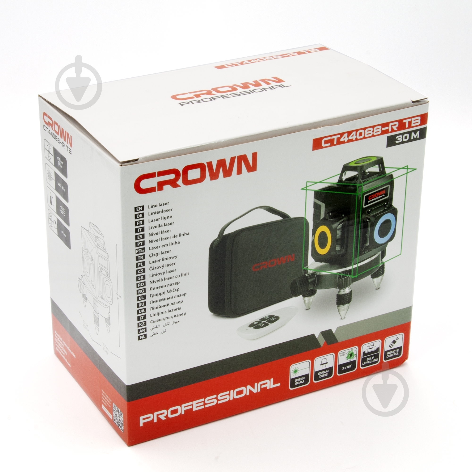 Нивелир лазерный Crown CT44088-RTB - фото 7