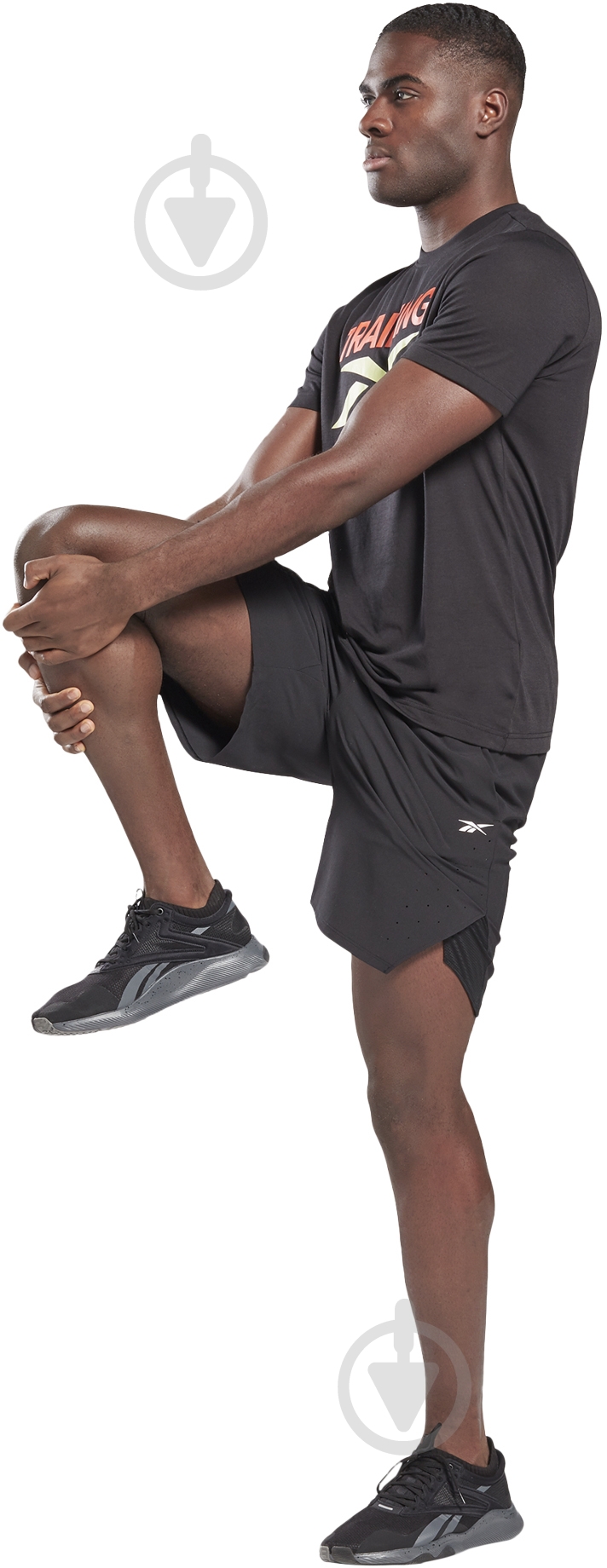 Футболка Reebok REEBOK TRAINING TEE GI8399 р.L черный - фото 7