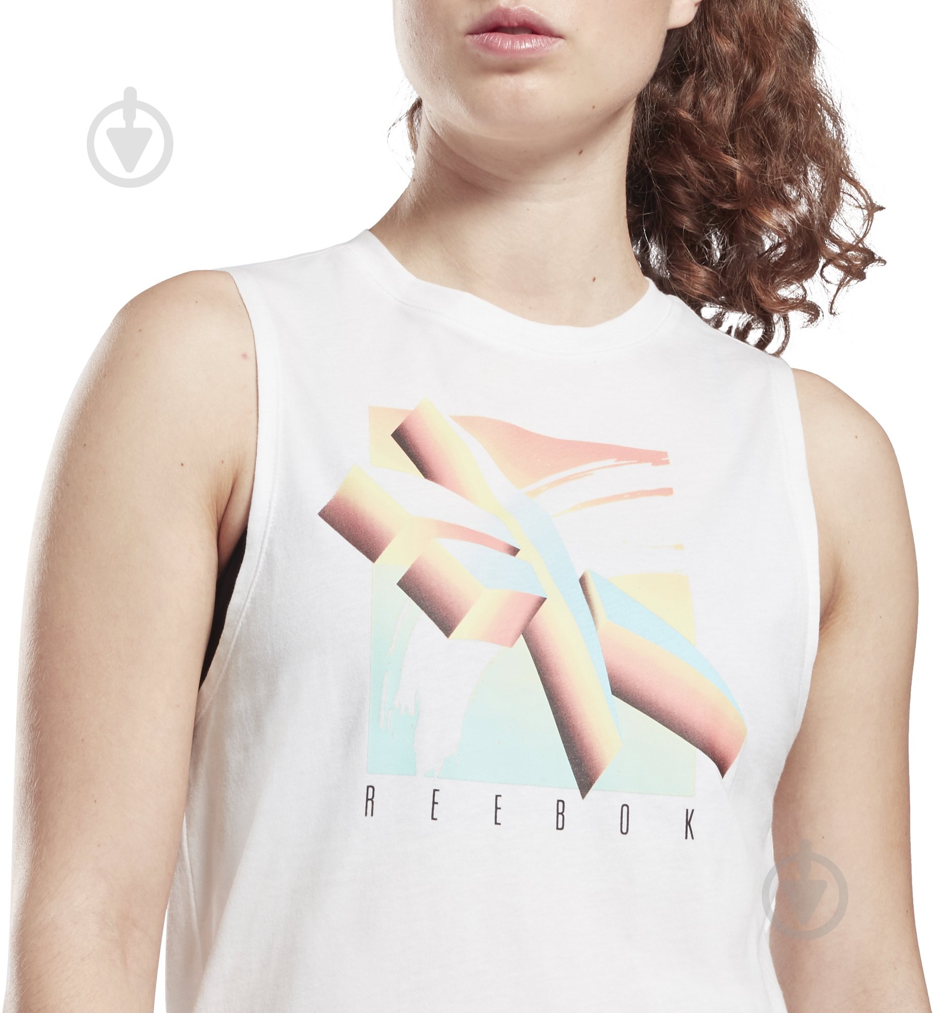 Майка Reebok REEBOK RETRO VECTOR TANK GI8406 р.S білий - фото 6