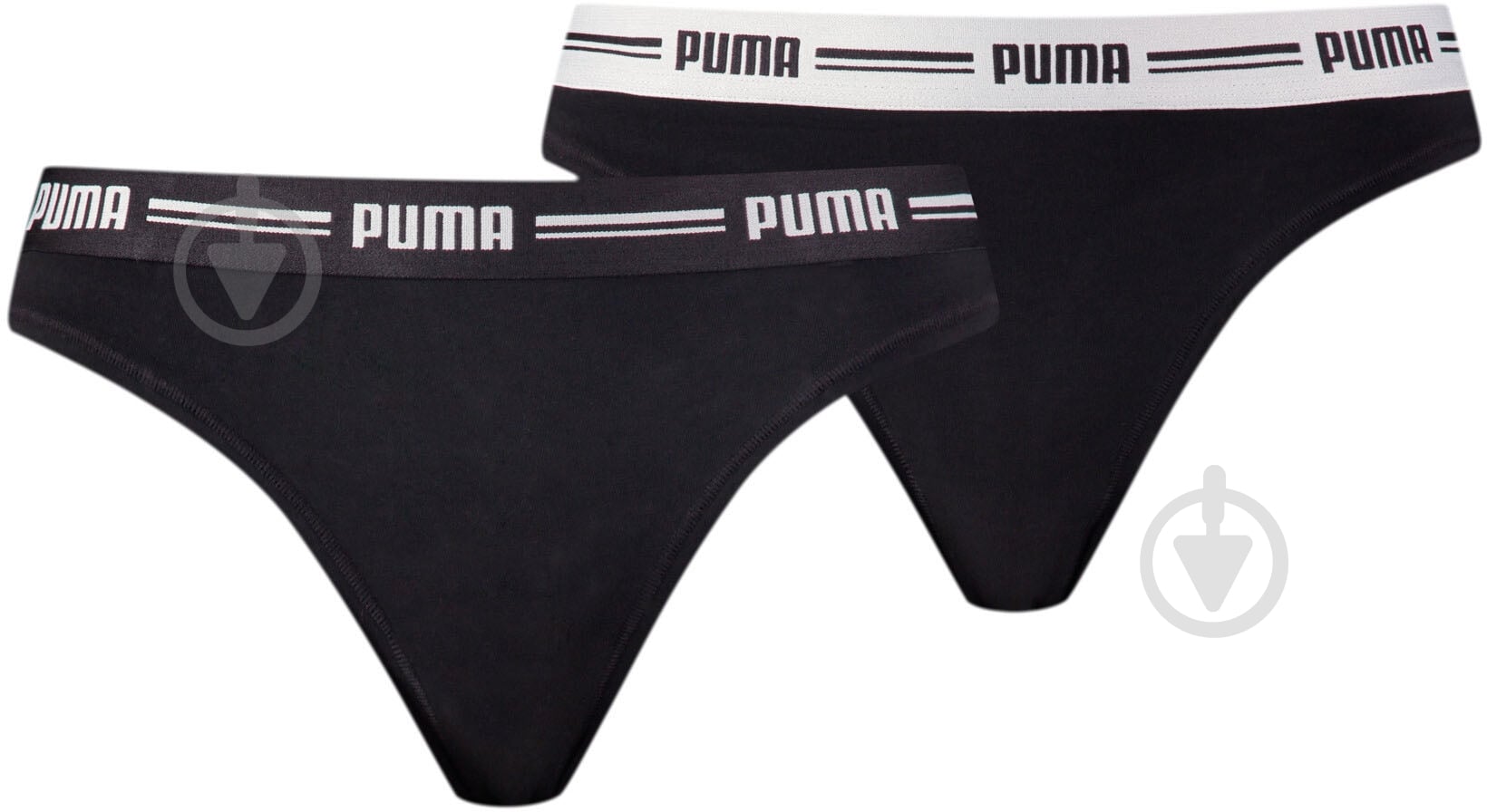 Трусы женские Puma 90785403 L черный - фото 1