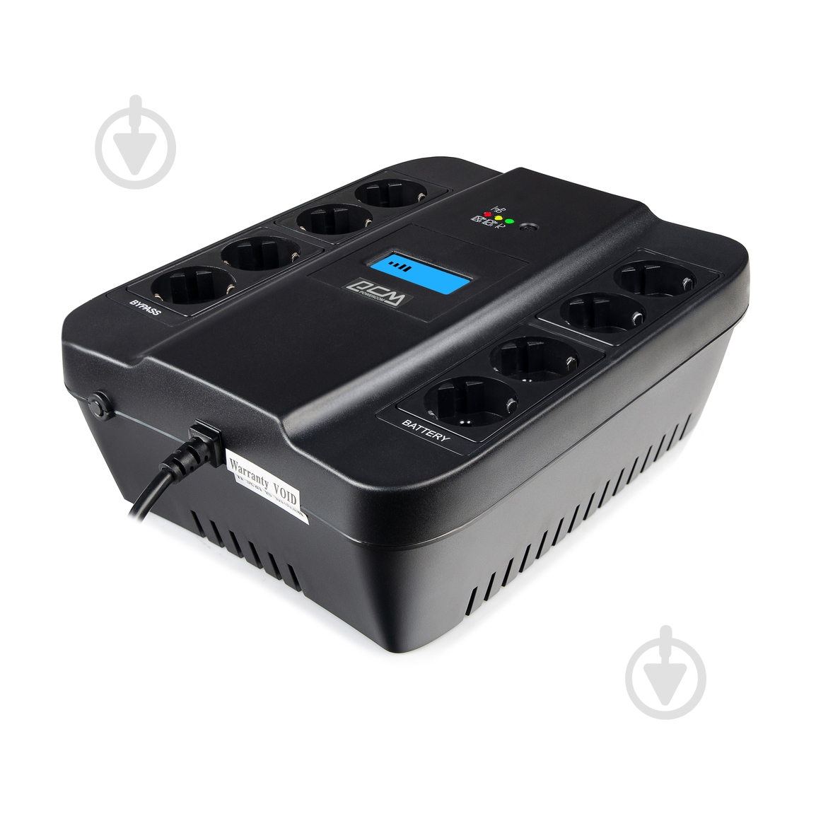 Источник бесперебойного питания (ИБП) Powercom SPD-1100U LCD SCHUKO SPD-1100U.LCD - фото 2