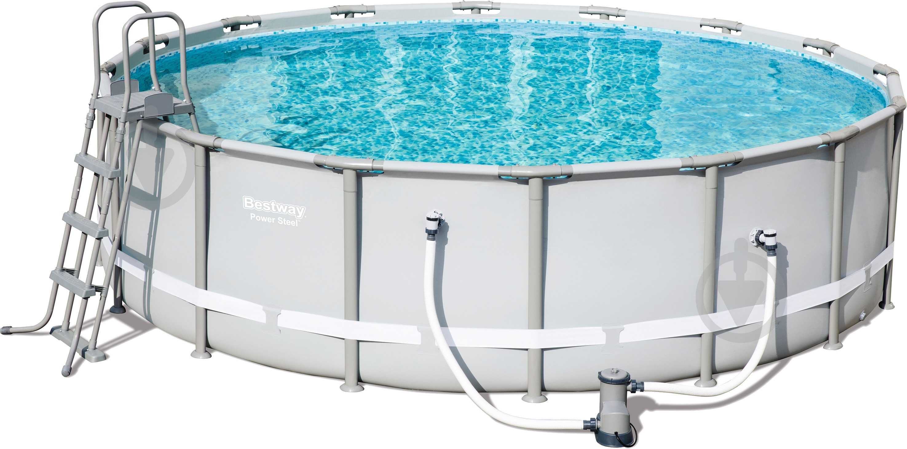 Басейн каркасний Bestway 488х122 см 19480 л 56451 - фото 1