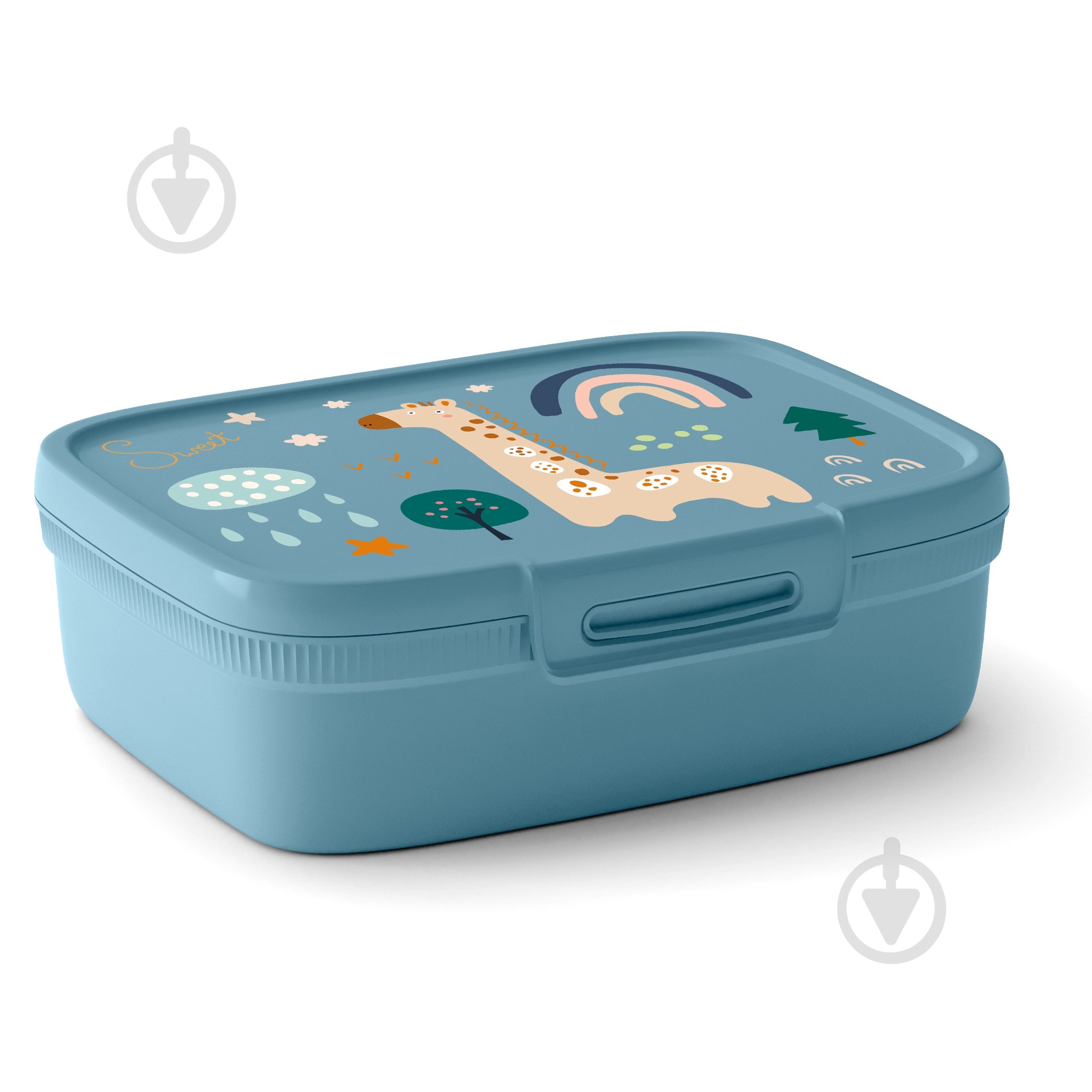 Контейнер харчовий Keter 257378 Snap Box 1,8 л Дикі звірі 70x220x170 мм - фото 1