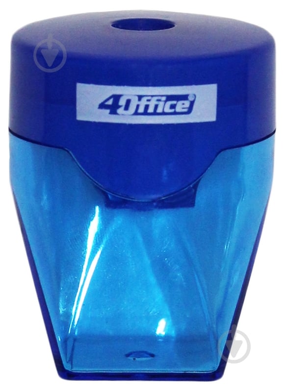 Точилка синяя 4-369-06 4Office - фото 2