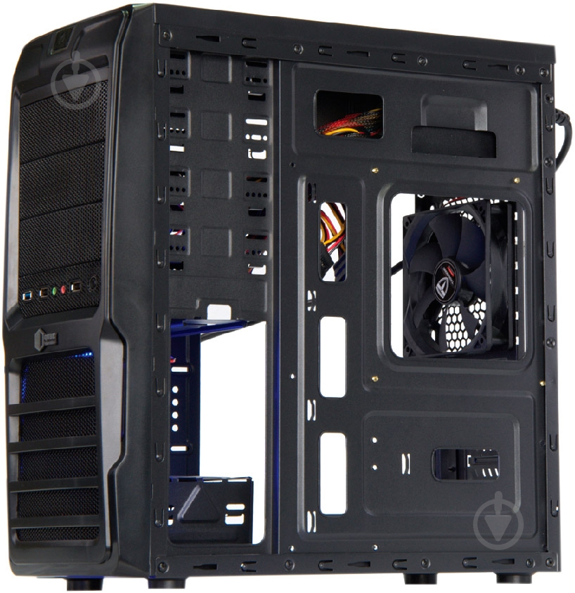 Корпус QUBE QB25A 400W APFC Black (QB25A_MB4U3) - фото 5