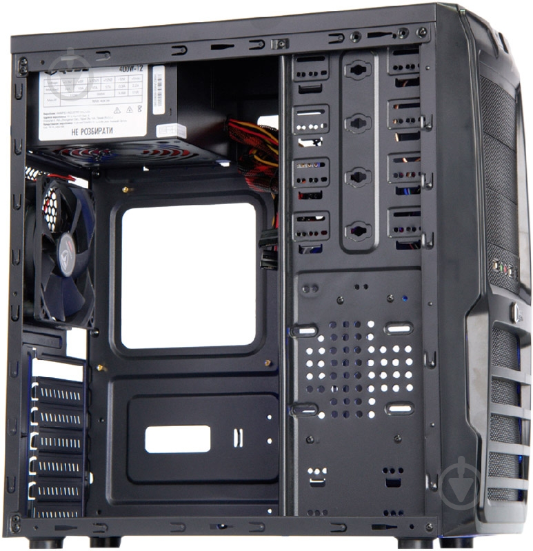 Корпус QUBE QB25A 400W APFC Black (QB25A_MB4U3) - фото 6