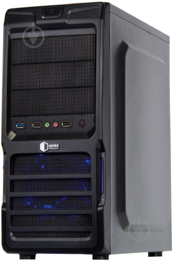 Корпус QUBE QB25A 400W APFC Black (QB25A_MB4U3) - фото 1