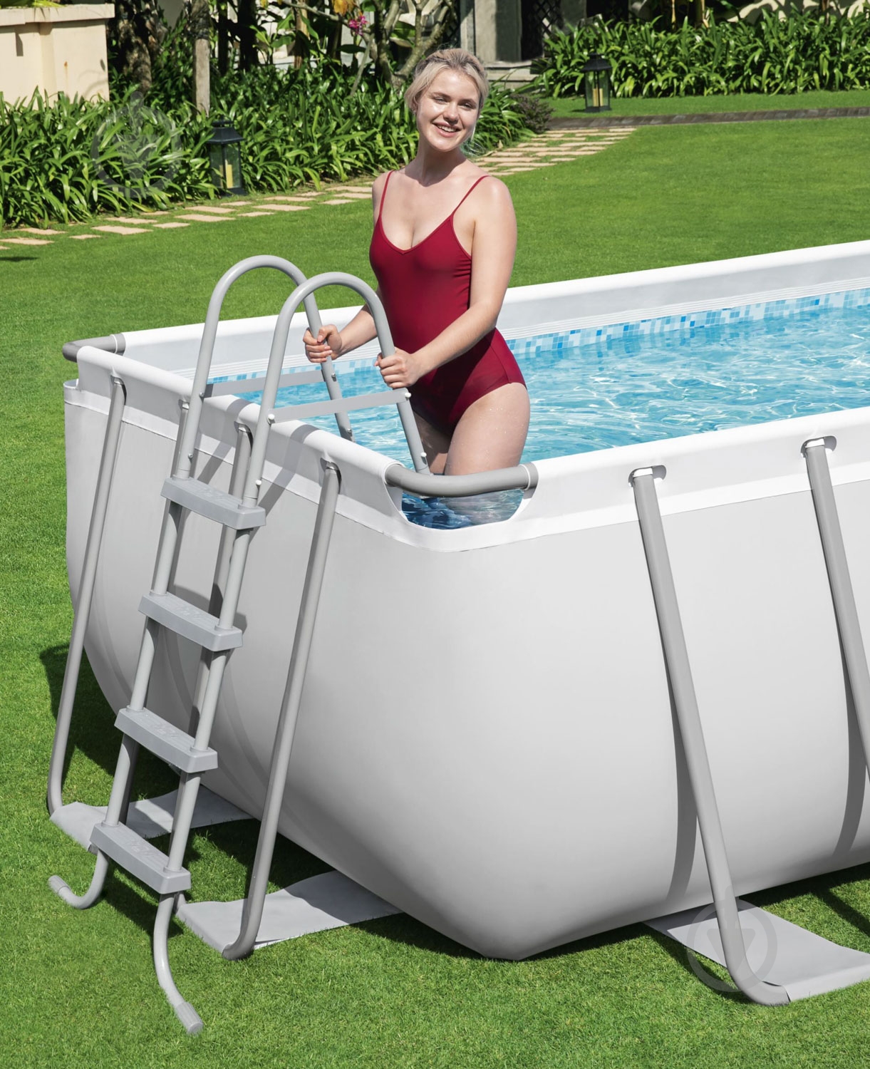 Бассейн каркасный Bestway 488х244х122 см 11532 л 56670 - фото 8
