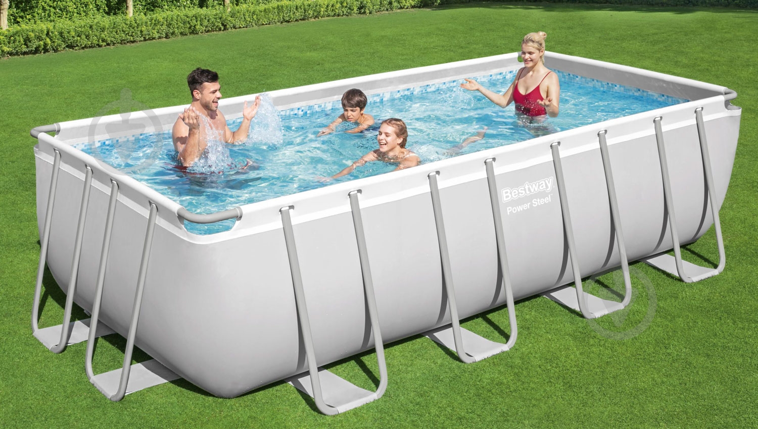 Бассейн каркасный Bestway 488х244х122 см 11532 л 56670 - фото 7
