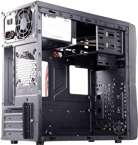 Корпус QUBE QB602 400W Black (QB602_MB4U2) - фото 8 Корпус QUBE QB602 400W Black (QB602_MB4U2) - фото 8