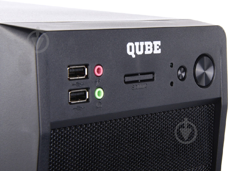 Корпус QUBE QB602 400W Black (QB602_MB4U2) - фото 4 Корпус QUBE QB602 400W Black (QB602_MB4U2) - фото 4