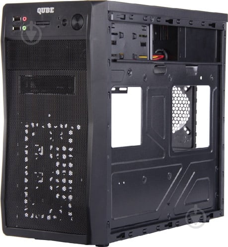 Корпус QUBE QB602 400W Black (QB602_MB4U2) - фото 5 Корпус QUBE QB602 400W Black (QB602_MB4U2) - фото 5