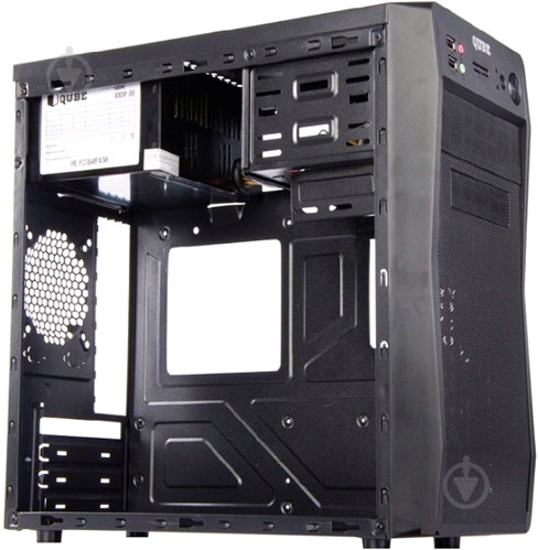Корпус QUBE QB602 400W Black (QB602_MB4U2) - фото 7 Корпус QUBE QB602 400W Black (QB602_MB4U2) - фото 7