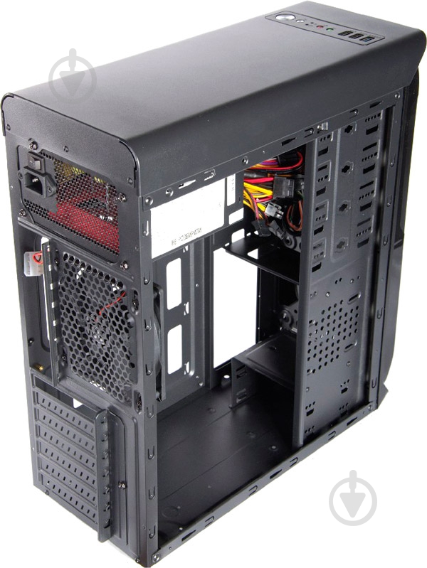 Корпус QUBE QB60A 500W APFC Black (QB60A_MB5U3) - фото 8 Корпус QUBE QB60A 500W APFC Black (QB60A_MB5U3) - фото 8