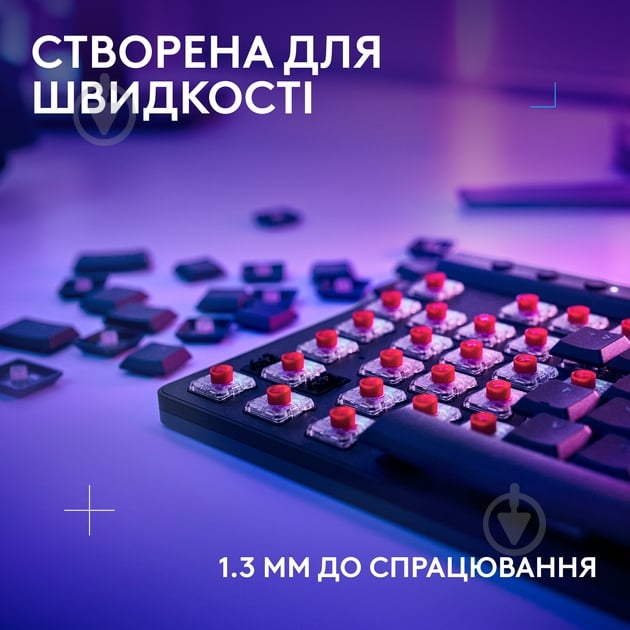 Клавиатура игровая Logitech G515 LIGHTSPEED TKL (L920-012538) black - фото 3 Клавиатура игровая Logitech G515 LIGHTSPEED TKL (L920-012538) black - фото 3