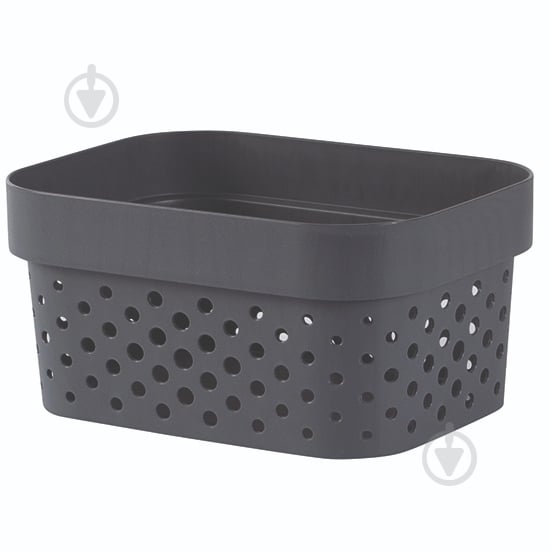 Кошик для зберігання Curver темно-сірий Recycled 1,4 л 83x167x125 мм - фото 1
