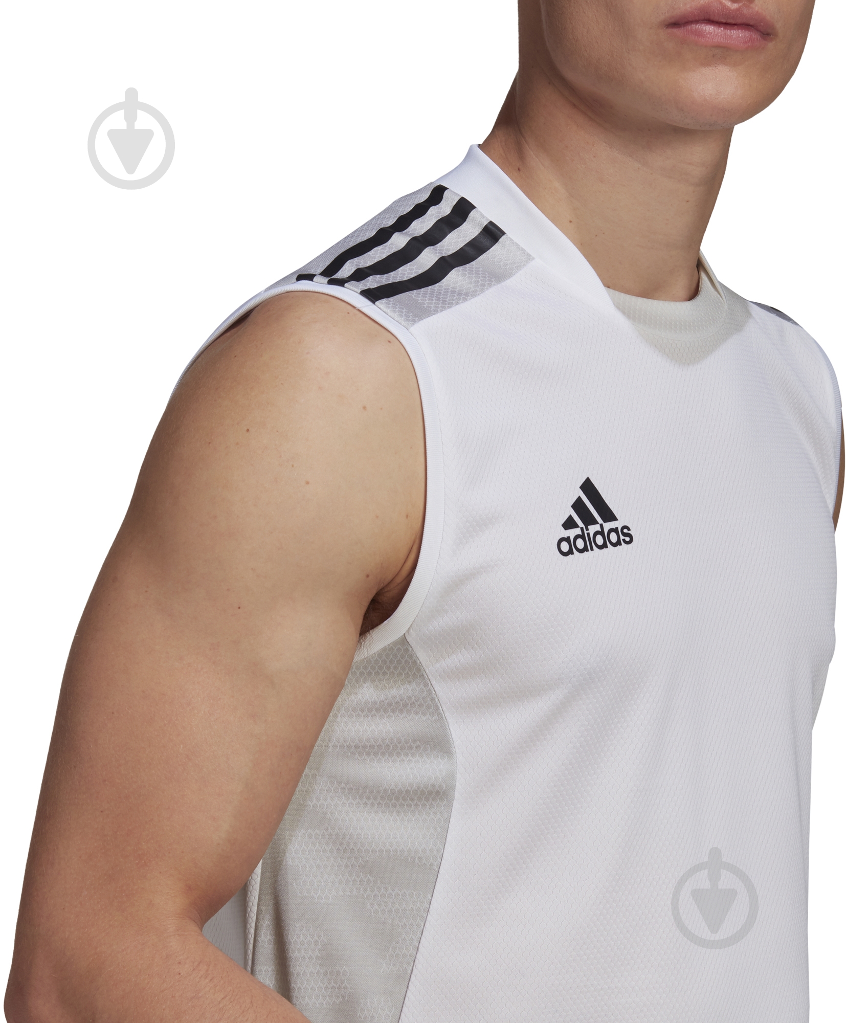 Майка Adidas CON21 SL JSY GH7160 р.S белый - фото 10