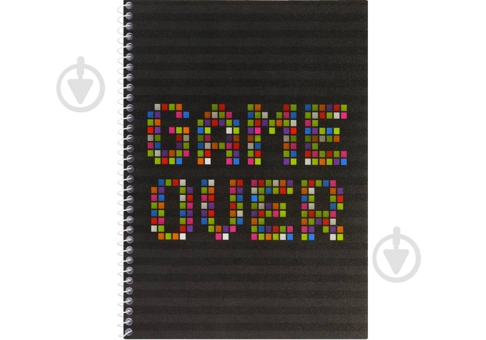 Блокнот Pixel: Game Over А5 (150х200) 60 лист. клетка Cool For School - фото 1