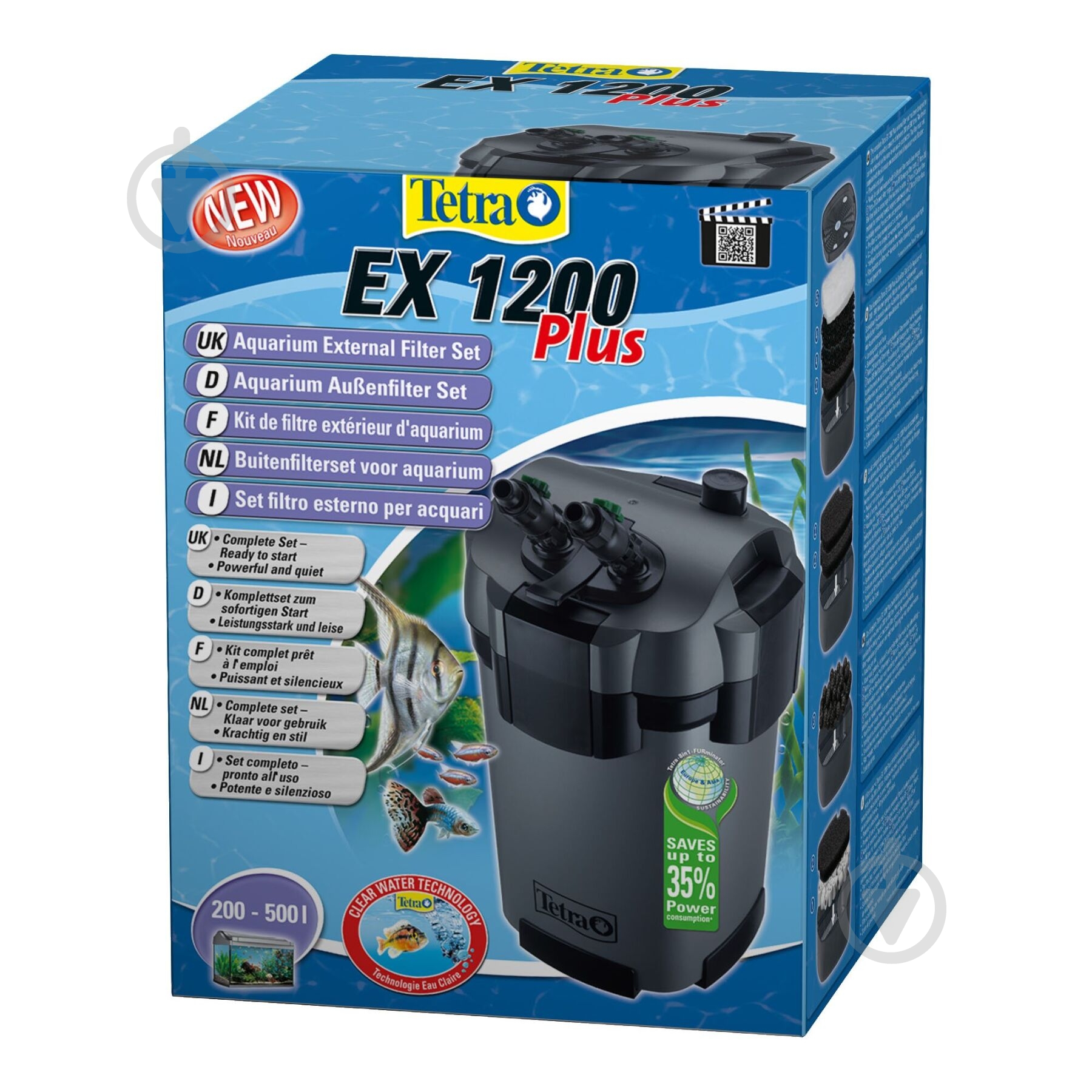 Фильтр внешний Tetra ЕХ1200 Plus - фото 3 Фильтр внешний Tetra ЕХ1200 Plus - фото 3