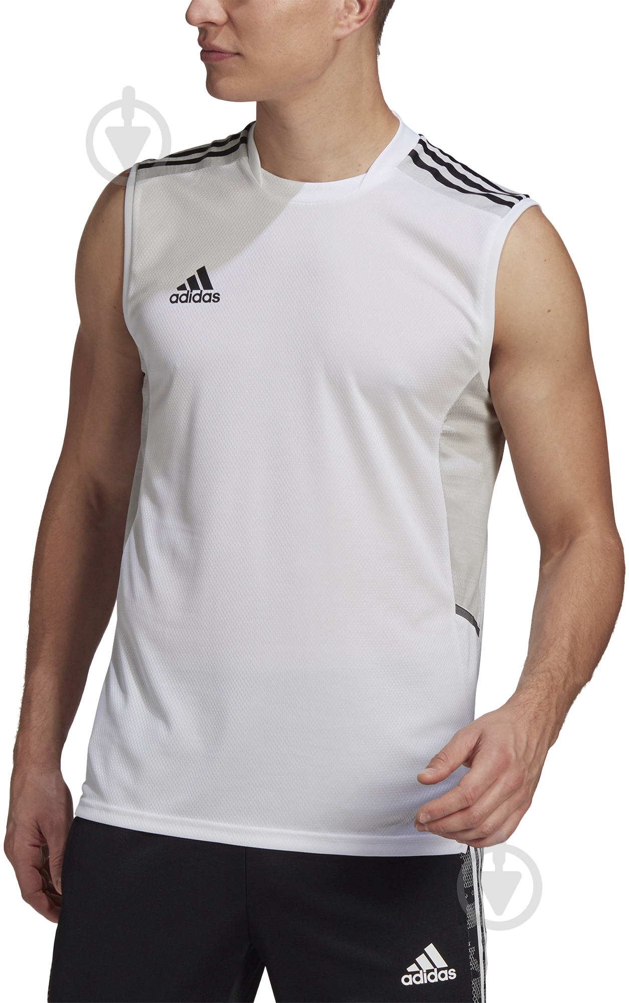 Майка Adidas CON21 SL JSY GH7160 р.L білий - фото 1