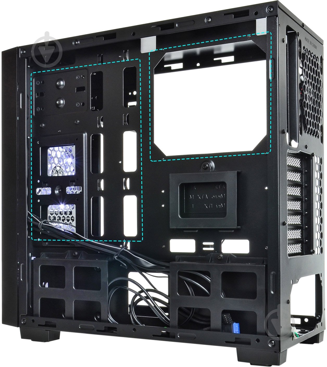 Корпус QUBE QBF26 Black (QBF26_WNNU3) - фото 4 Корпус QUBE QBF26 Black (QBF26_WNNU3) - фото 4