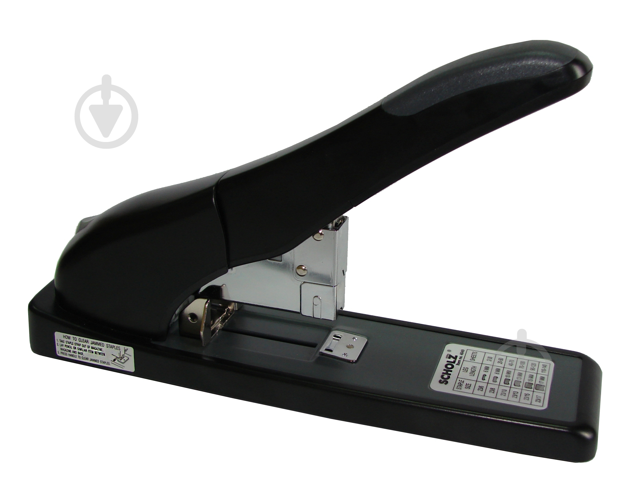 Степлер №23 140 листов Черный (04021270) SCHOLZ - фото 1