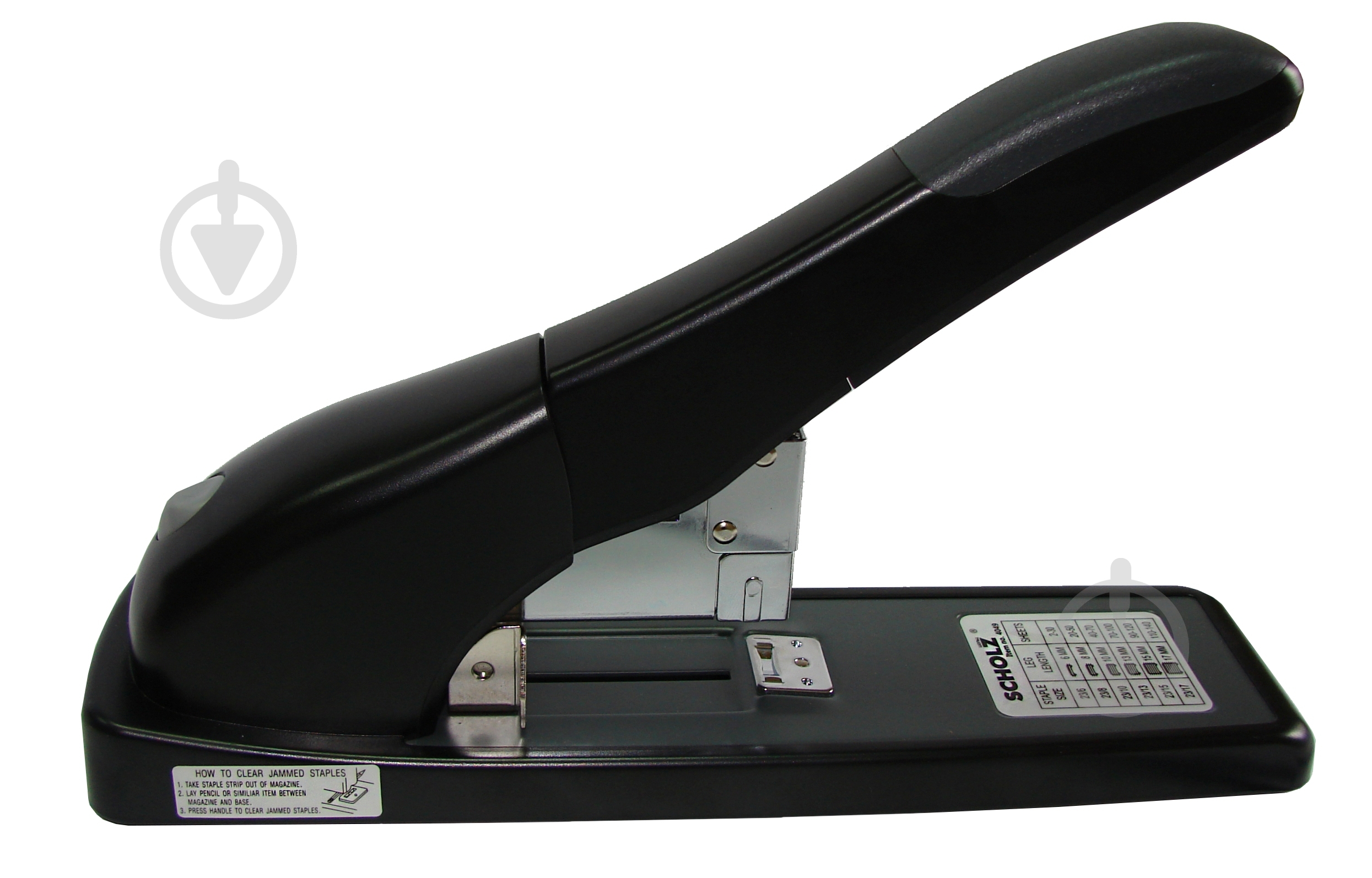 Степлер №23 140 листов Черный (04021270) SCHOLZ - фото 2