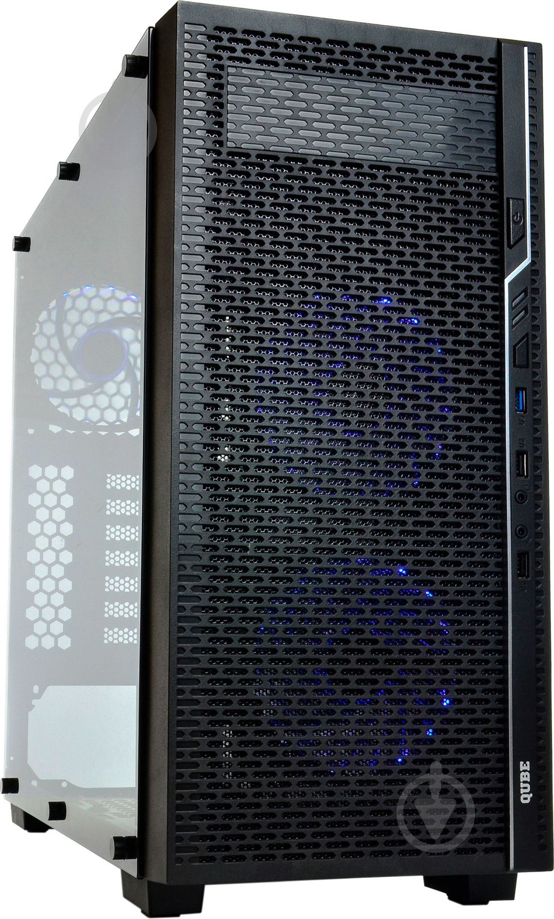 Корпус QUBE QBF26 Black (QBF26_FCNU3) - фото 9 Корпус QUBE QBF26 Black (QBF26_FCNU3) - фото 9