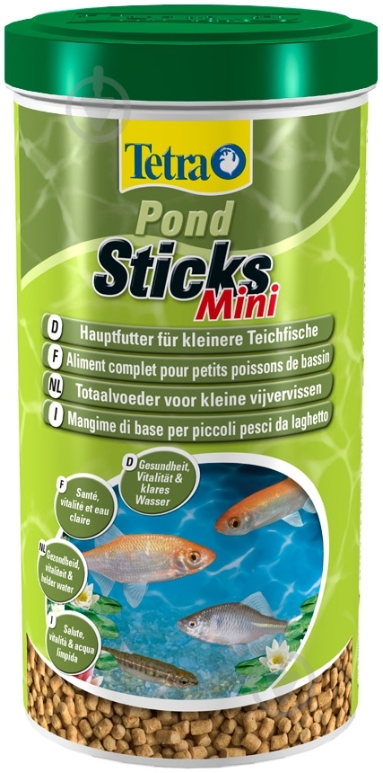 Корм Tetra Pond Sticks Mini 1 л - фото 1