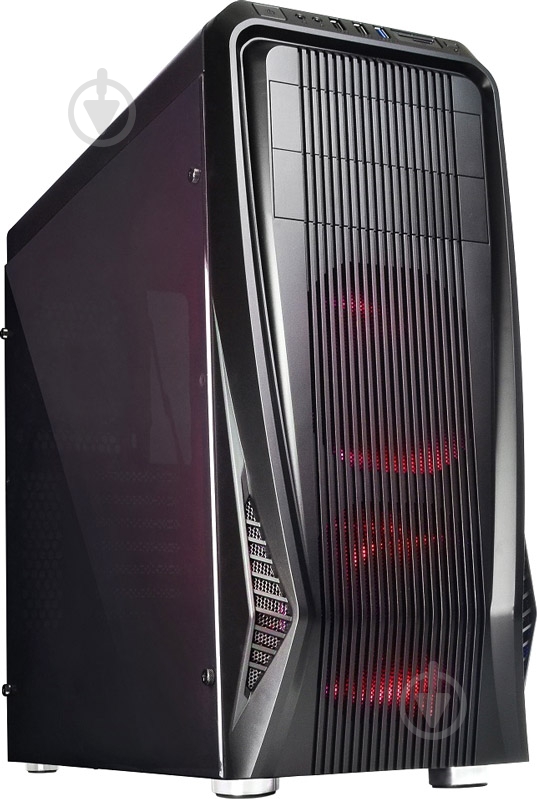 Корпус QUBE QB354 Black (QB354_FRNU3) - фото 1 Корпус QUBE QB354 Black (QB354_FRNU3) - фото 1