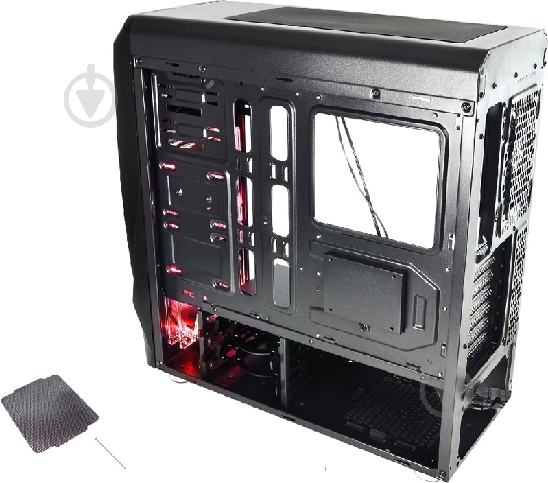 Корпус QUBE QB354 Black (QB354_FRNU3) - фото 10 Корпус QUBE QB354 Black (QB354_FRNU3) - фото 10