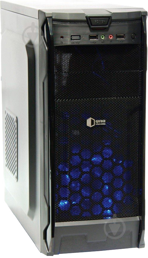 Корпус QUBE QB30A 500W APFC Black (QB30A_MB5U2) - фото 4 Корпус QUBE QB30A 500W APFC Black (QB30A_MB5U2) - фото 4