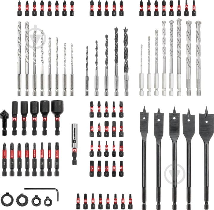 Набор бит и сверл Einhell XL-BOX 95 шт. 108798 - фото 6