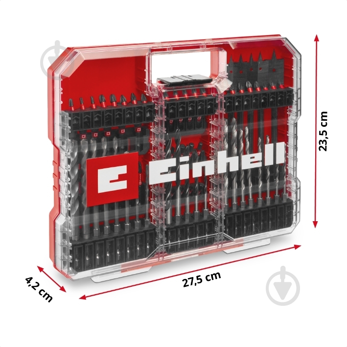 Набор бит и сверл Einhell XL-BOX 95 шт. 108798 - фото 17