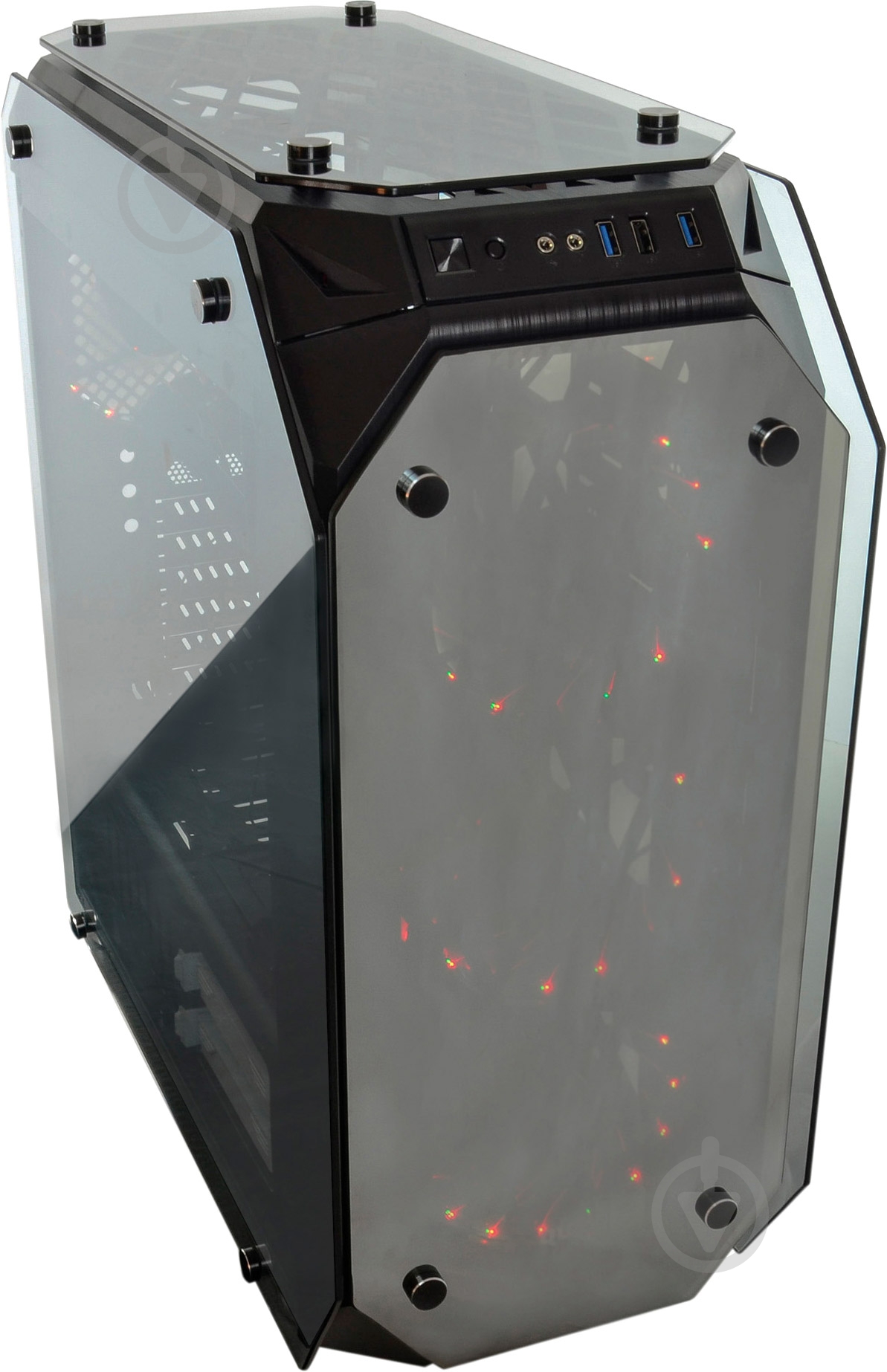 Корпус QUBE Mirror Black (QBM97_FCNU3) - фото 2 Корпус QUBE Mirror Black (QBM97_FCNU3) - фото 2