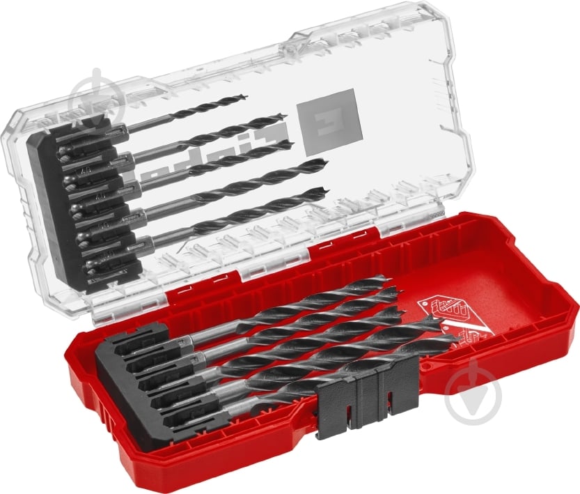 Набор сверл по дереву Einhell S-Case 10 шт. 108733 - фото 1 Набор сверл по дереву Einhell S-Case 10 шт. 108733 - фото 1