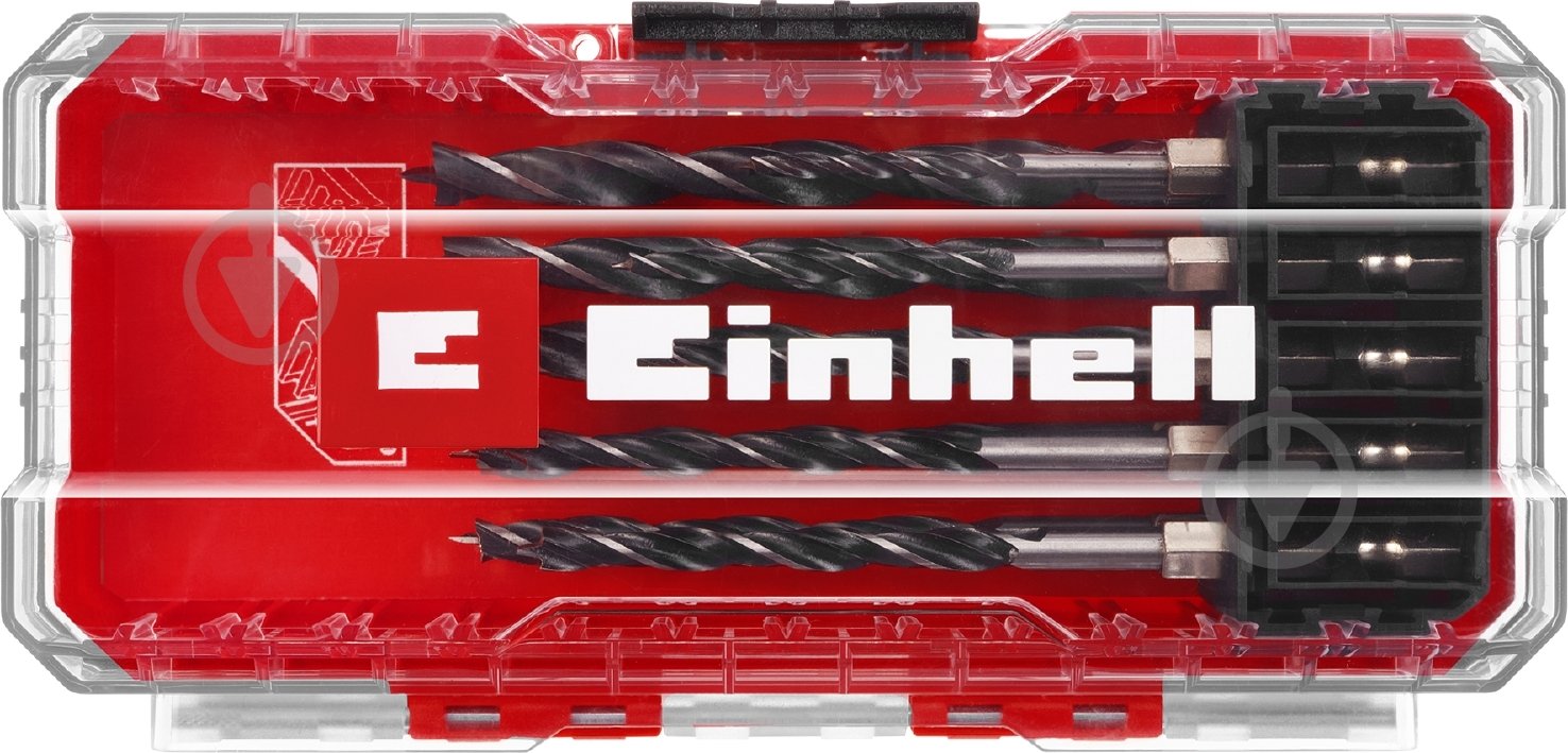 Набор сверл по дереву Einhell S-Case 10 шт. 108733 - фото 5 Набор сверл по дереву Einhell S-Case 10 шт. 108733 - фото 5