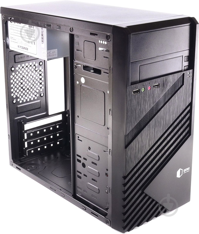 Корпус QUBE QB05M 400W Black (QB05M_MN4U1) - фото 5 Корпус QUBE QB05M 400W Black (QB05M_MN4U1) - фото 5