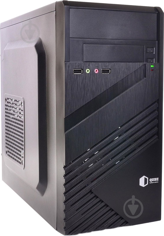 Корпус QUBE QB05M 400W Black (QB05M_MN4U1) - фото 1 Корпус QUBE QB05M 400W Black (QB05M_MN4U1) - фото 1