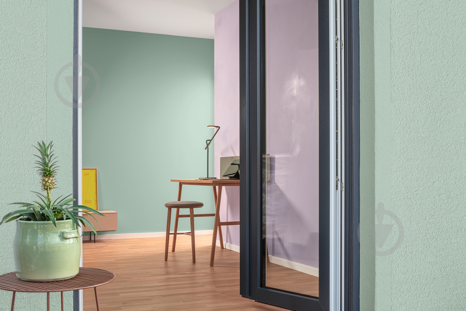 Краска интерьерная латексная Caparol PremiumClean мат 3D Malachit 55 12,5 л - фото 4