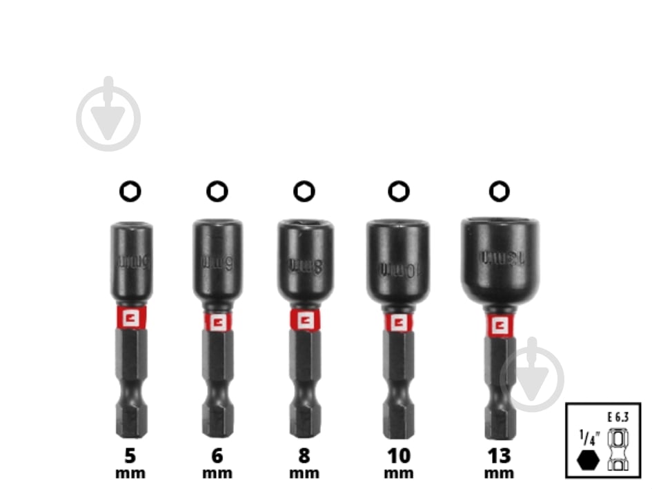 Набір біт і свердел Einhell по металу і торцеві головки M-CASE 39 шт. 108773 - фото 10 Набір біт і свердел Einhell по металу і торцеві головки M-CASE 39 шт. 108773 - фото 10