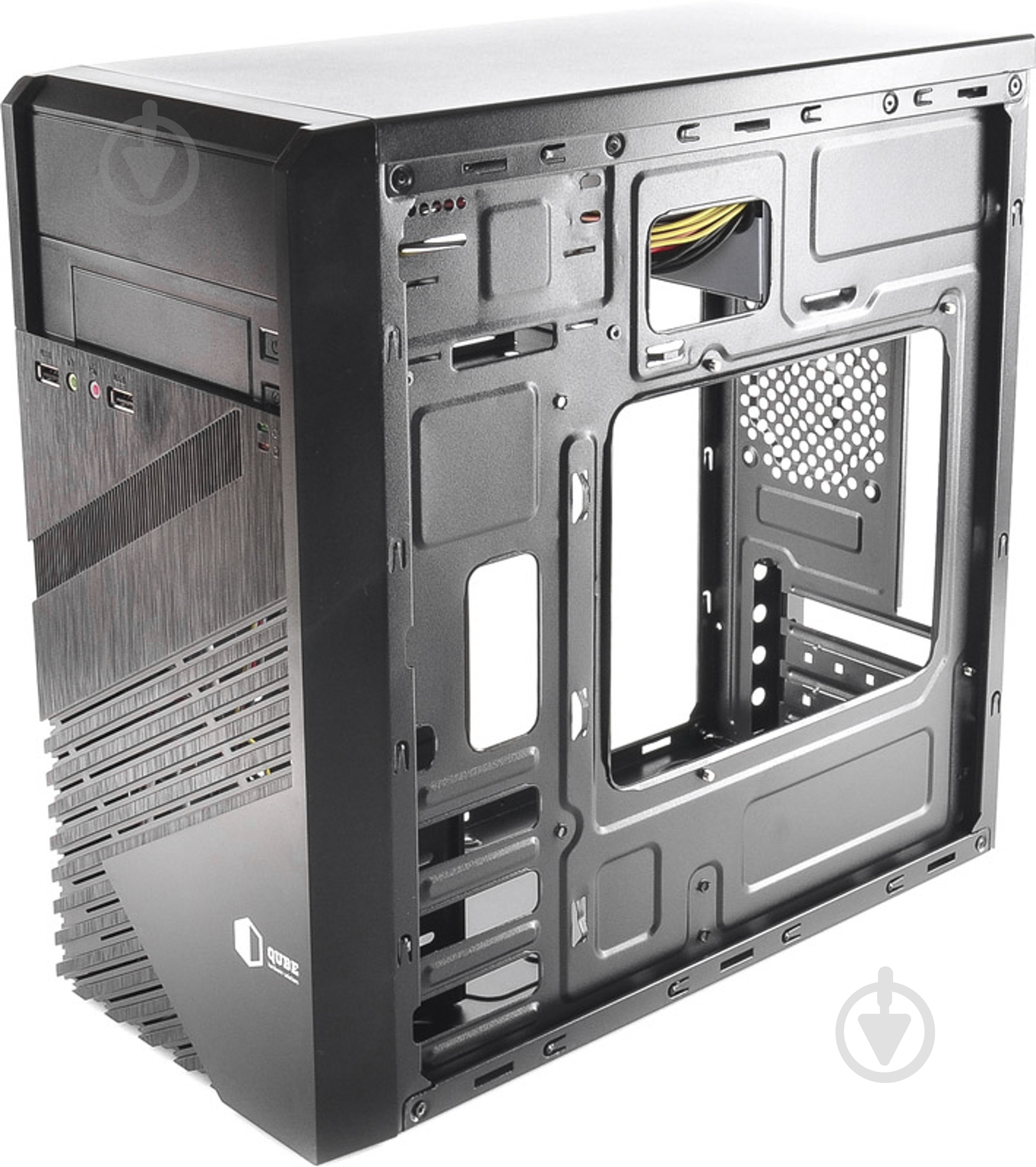 Корпус QUBE QB05M 400W Black (QB05M_MN4U2) - фото 2 Корпус QUBE QB05M 400W Black (QB05M_MN4U2) - фото 2